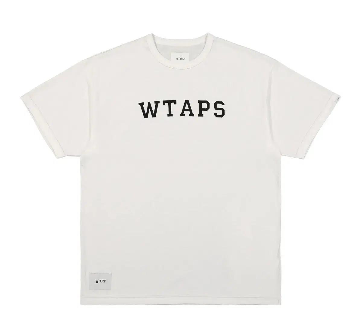 더블탭스 Wtaps 22SS 아카데미 티셔츠 화이트 03